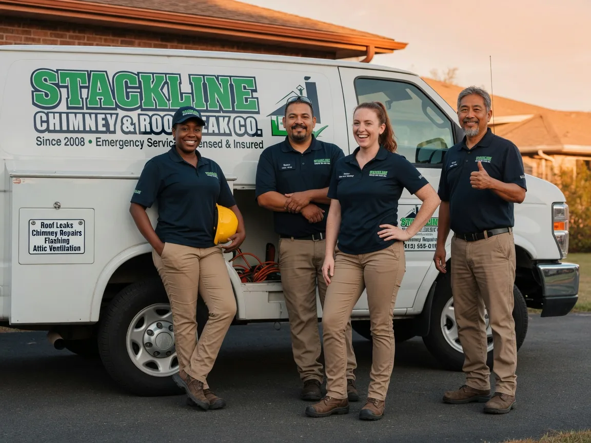 Chimney flashing repair company in Ferrysburg, MI